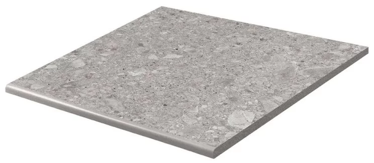 Плитка-сходинка (598x598x20) DCH66900 Rave Grit Step Tile 60X60X2 R11, grey